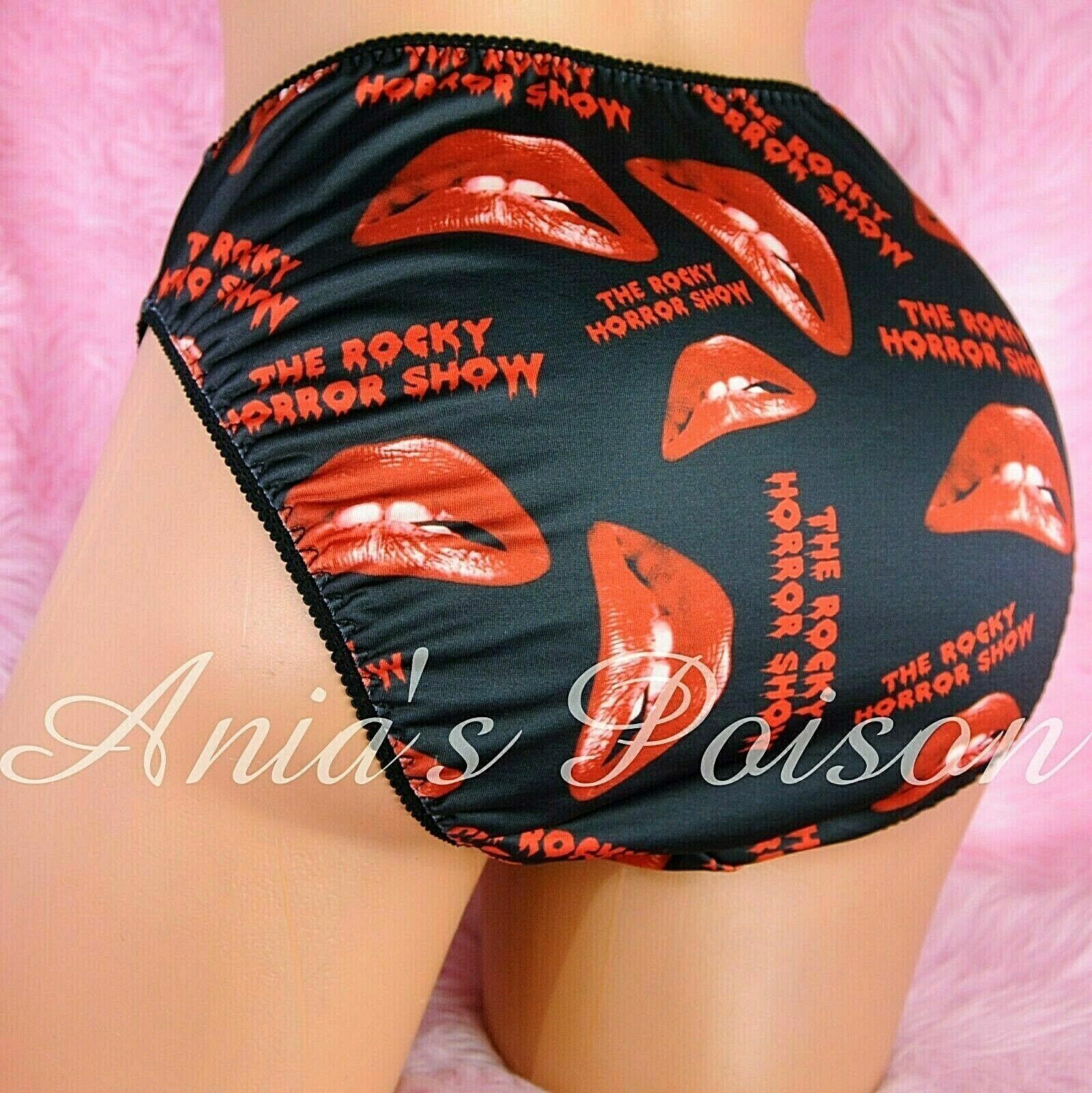 Amazing Truly Unisex HALLOWEEN Rocky Horror Picture show Stretch full cut bikini ladies or mens panties